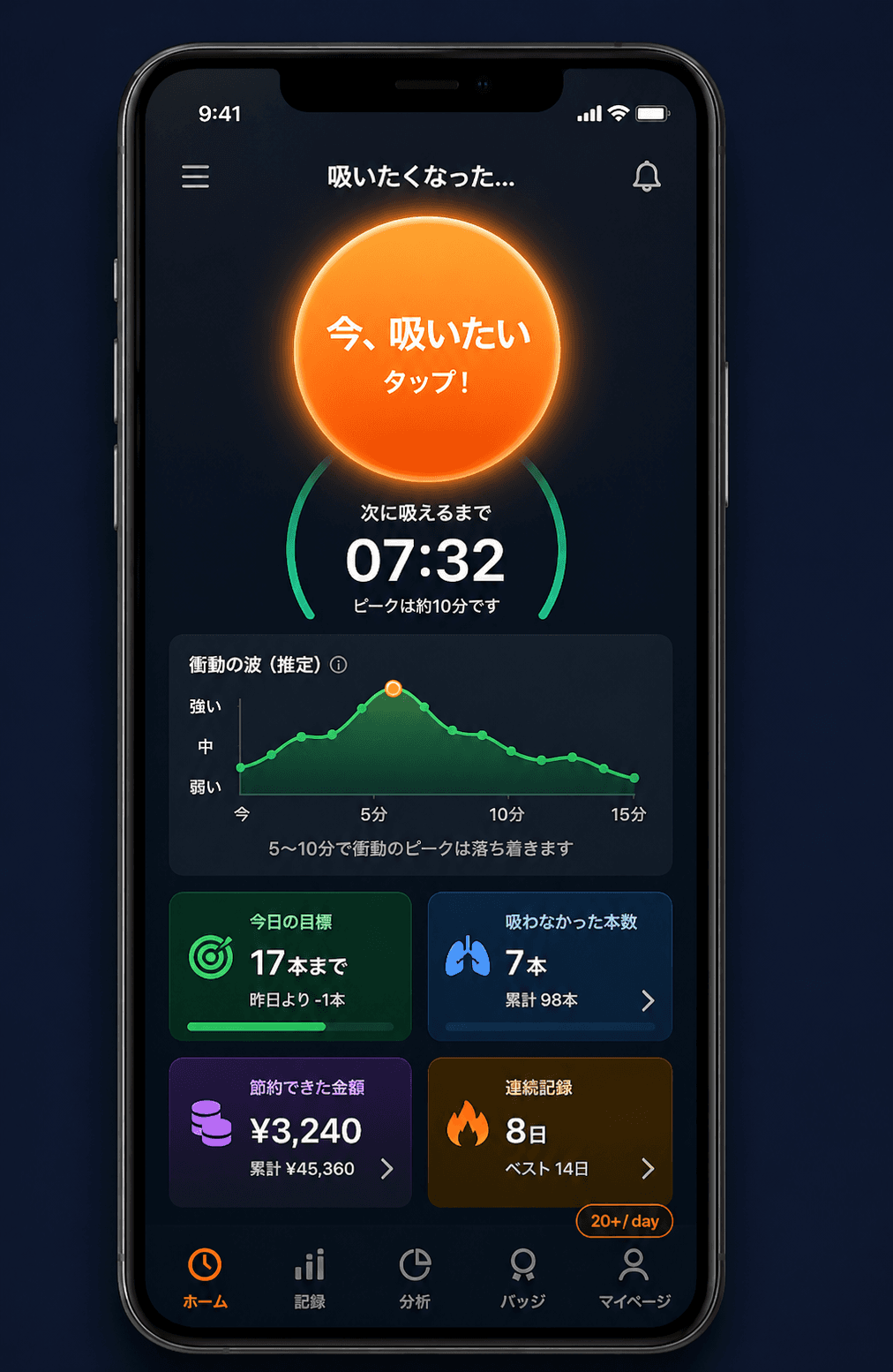 今、吸いたい